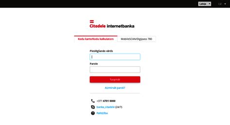 citadele banka internetbanka